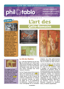 gallo romains-cycle3.indd - L`Histoire de France par les timbres