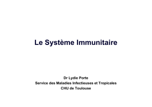 Le système immunitaire