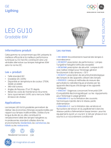 LED GU10 - GE Lighting