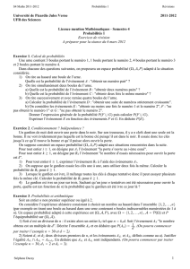 Révisions - LAMFA - Université de Picardie Jules Verne