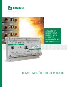 Relais d`aRc électRique PGR-8800