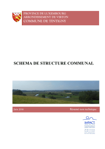 schema de structure communal