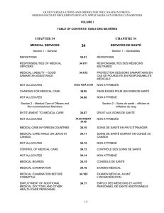 chapter 34 chapitre 34 - Ministère de la Défense nationale