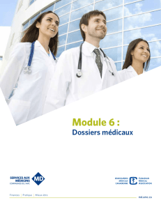 Module 6 - Canadian Medical Association