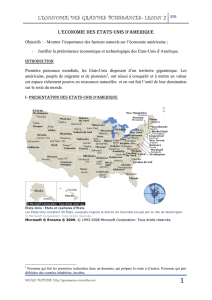 l`economie des grandes puisssances- lecon 2 - georepere - E