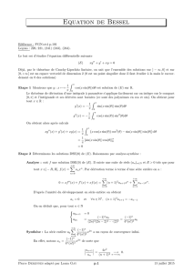 Equation de Bessel