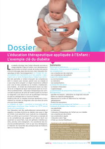La maladie chronique chez l`enfant nécessite une prise en