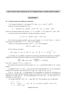 solutions des exercices et problèmes complémentaires