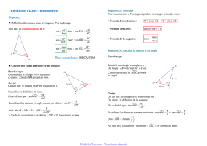 Trigonométrie - MathsEnClair.com