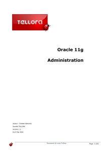 Oracle 11g Administration