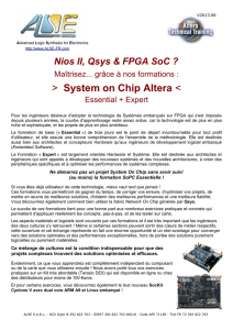 Formation System On Chip Altera