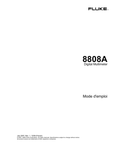 8808A - Fluke Calibration