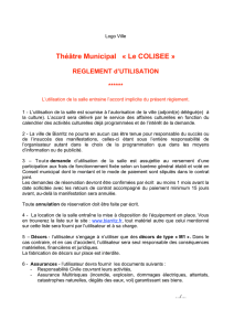 Théâtre Municipal « Le COLISEE »