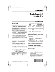 Relais Aquastat® L8148A, E, J