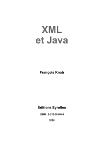 XML et Java