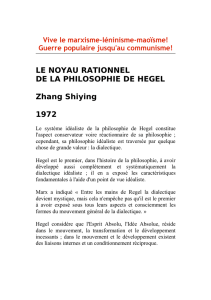 le noyau rationnel de la philosophie de hegel (1972)