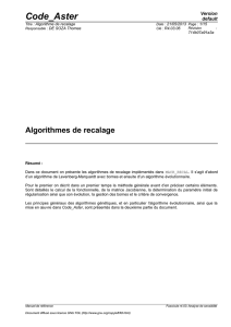 Algorithme de recalage