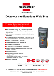 1298180 Détecteur multifonctions WMV Plus [Mode - Ecologie-Shop