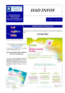 Avril 2013 - Soins et Santé