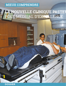 LA NOUVELLE CLINIQUE PASTEUR : PÔLE MÉDICAL D