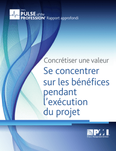 Focus on Benefits During Project Exectution | PMI