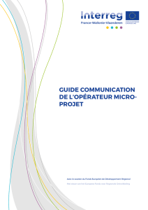 guide communication de l`opérateur micro- projet