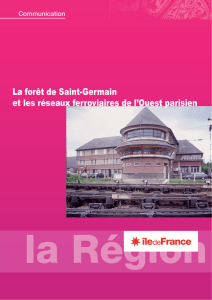 La forêt de Saint-Germain et les réseaux ferroviaires
