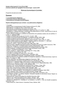 Programme de l`agrégation externe avec la - SES