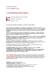 « Le Grand livre de la Chine »