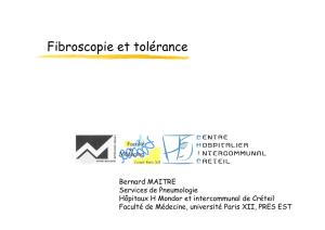 Tolérance endoscopie ( PDF