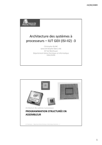 chapitre4 - Architecture des systemes a processeurs