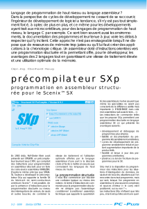 précompilateur SXp