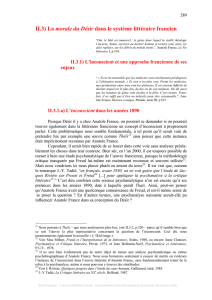 II.3.1 - Anatole France – thèse de doctorat – Boris Foucaud, 2001