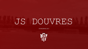 Sponsoring - JS Douvres