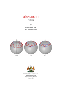 notes de cours (format A4) - Département de physique
