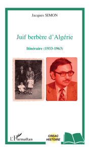 Juif berbère d`Algérie