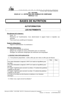 2 Nutrition AUTOFORMATION 0508