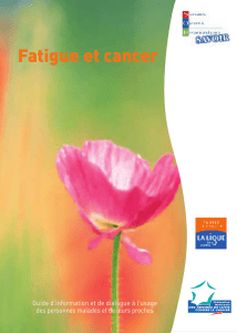 Fatigue et cancer