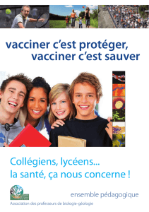 Fiches vaccination