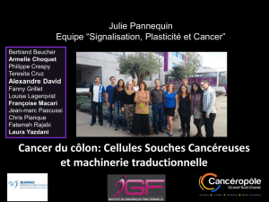Julie PANNEQUIN - Canceropole-GSO