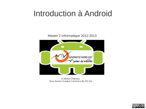Introduction à Android