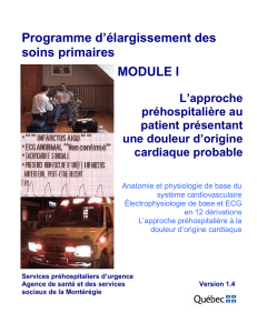 Programme d`élargissement des soins primaires - Urgences