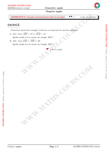 Voir le corrigé - maths