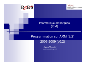 Programmation assembleur ARM (partie 2)