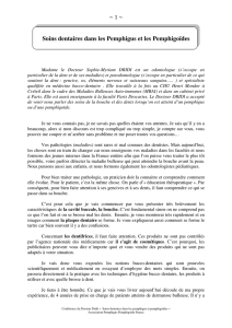 26. Soins dentaires dans les Pemphigus et les Pemphigoïdes, Dc Dridi