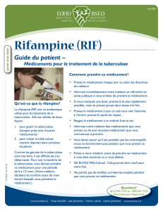 Rifampine (RIF) (Santé vous bien)