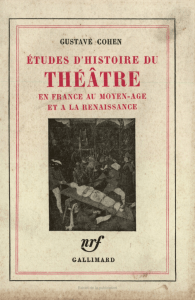 Etudes d`histoire du théâtre en France au Moyen Âge