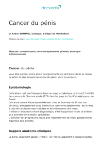 Cancer du pénis