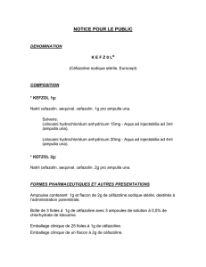 notice pour le public - Eurocept Pharmaceuticals