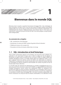SQL 5e édition - Pearson France